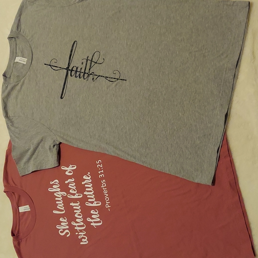 Inspirational Ladies Tees Size M